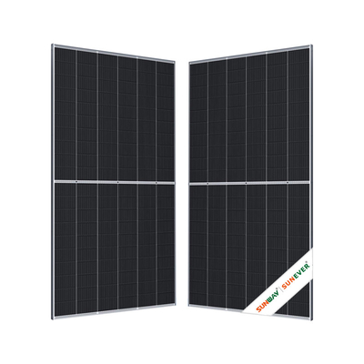 620Watt PV-Solarkollektoren Inmetro-zertifiziert Halbzellen Perc 210mm für Wohnräume