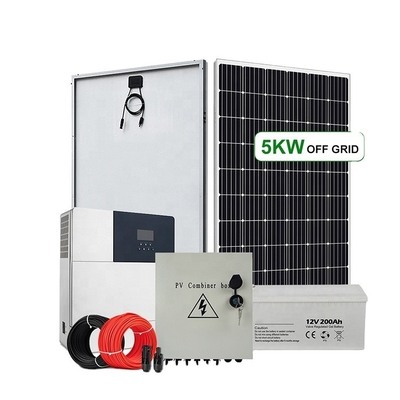 220VAC/380VAC Off-Grid-Hybrid-Stromversorgungssysteme mit monokristalliner Siliziumtechnologie