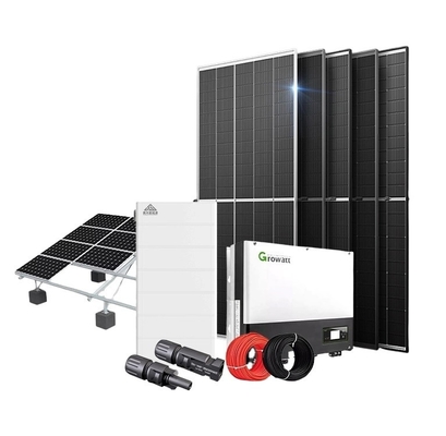 Wohnhaus Hybrid-Solargenerator-System mit Deye Growatt
