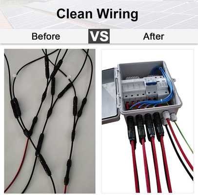 32A Solarstring Combiner Box für Wohnmobilboote Solarstromsystem