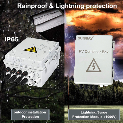 32A Solarstring Combiner Box für Wohnmobilboote Solarstromsystem