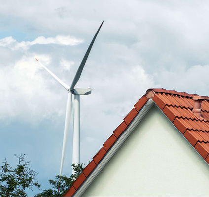 Hybrides System zur Erzeugung von Windkraft für 10 kW Off-Grid-Wind-Solar-Hybrid-System