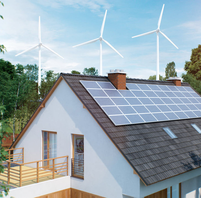 Wind-Solar-Hybrid-Controller Der Schlüssel zu einem 5 kW / 10 kW Off-Grid-Windenergie-System