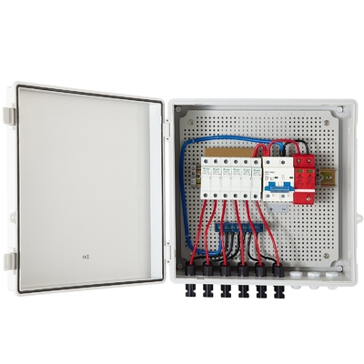 390*390*185 PV-Kombinator 500VDC mit ABS-Material SPD-Schutz