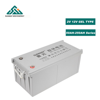 OEM/ODM Akzeptable 12V Versiegelte Gelbatterie für Solarenergiesystem 150ah 200ah 250ah