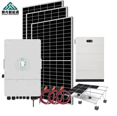 Industrielle Wohn-Hybrid-Dach-Solar-System für 24h Arbeitszeit