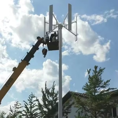 Zuhause 10Kw Off-Grid Wind Solar Hybrid-Stromsystem mit Nennleistung 10Kw