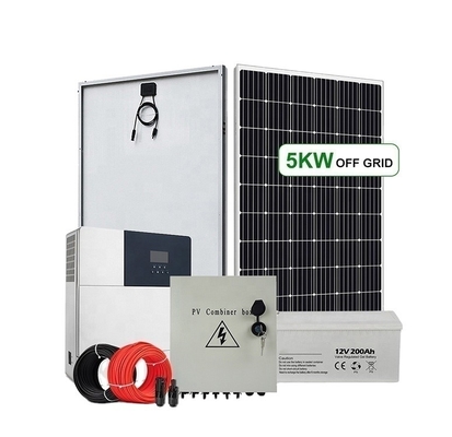 Wohnraum Off-Grid-Solarsystem leistungsfähig für die Energiespeicherung