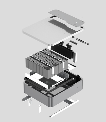 10-20 kWh Stapelbare LiFePO4 Solar Lithium Lon Batterie mit CAN-Kommunikationsanschluss