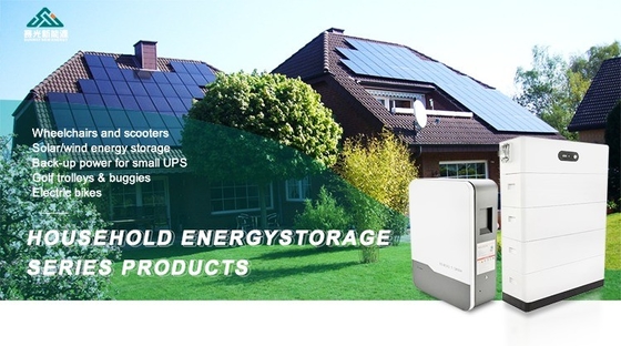 All-in-one-Solar-Speicherbatterie mit CAN-Kommunikations-Port-Rack montiert