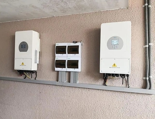 MPPT 6kw Solar Photovoltaik-System Zuhause Solarsystem Für 24h Arbeitszeit
