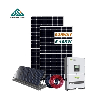 Außen 10000w Hybrid Solarsystem 110V/127V/220VAC/380VAC/480V