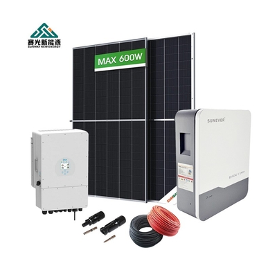 48Vdc/51.2Vdc auf dem Netz Solarsystem 5kw 6kw 10kw mit Lifepo4 Batterie