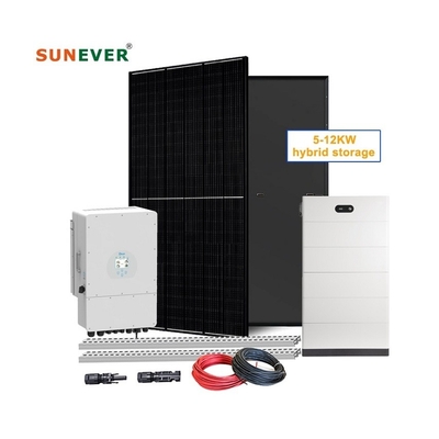 Monokristallines Silizium-Hybrid-Solarenergiesystem 5kw 10kw 15kw für Vorverkaufsdesign