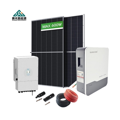 Komplettes 5kw 10kw 15kw 20kw Hybridnetz-Solarsystem