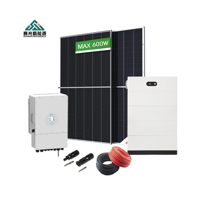 Komplettes hybrides Solarenergie-Speichersystem 5kw 10kw 15kw 20kw mit Blei-Säure-Batterie
