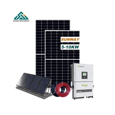 Kommerzielles Photovoltaik-Solarnetz 20kw 5KW 10KW Bodenmontage