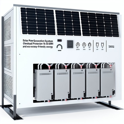 Schutz vor Überlastung der Solarenergieerzeugungsanlage und Leistungsbereich von 10-20 KWh für umweltfreundliche Energie