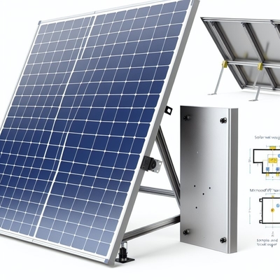 18 kg Panelgewicht Solarenergiesystem mit Montage-System mit abgeschlagenem Dach STD und vollständiger technischer Unterstützung