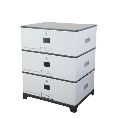 Hochleistungs-stapelbare Lithium-Eisen-Batterie 5kW 10kW 100Ah 200Ah 6000 Zyklen Lebensdauer