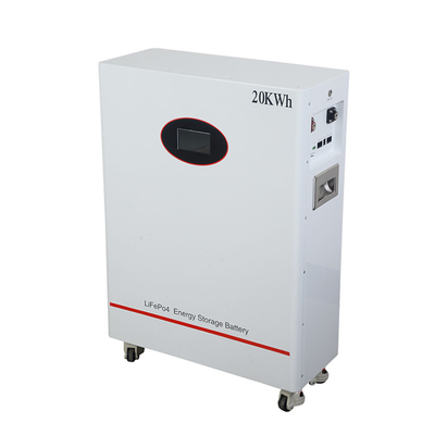 51.2V 400AH 20KWH Lithium-Eisen-Batterie mit 5-jähriger Garantie