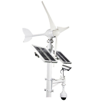 300W 600W intelligente Wind-Solar-Hybrid-Energiespar-LED-Straßenleuchte für den Außenbereich mit CCTV-Kamera 4G 5G