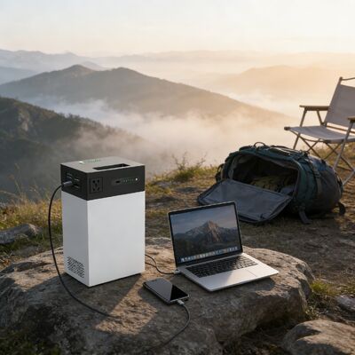 500W-Solarenergiesystem mit Gesamtspannung 1004,8Wh