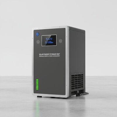 51,2-V-Solar-Energiespeicher mit einer Nennenergiekapazität von 5100 Wh, ideal für erneuerbare Energieprojekte und Energiemanagement