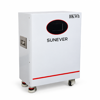 UNEVER 10kWh 51,2V 200Ah LiFePO4 Lithium Solarbatterie für Heimspeicher und netzunabhängige Notstromversorgung