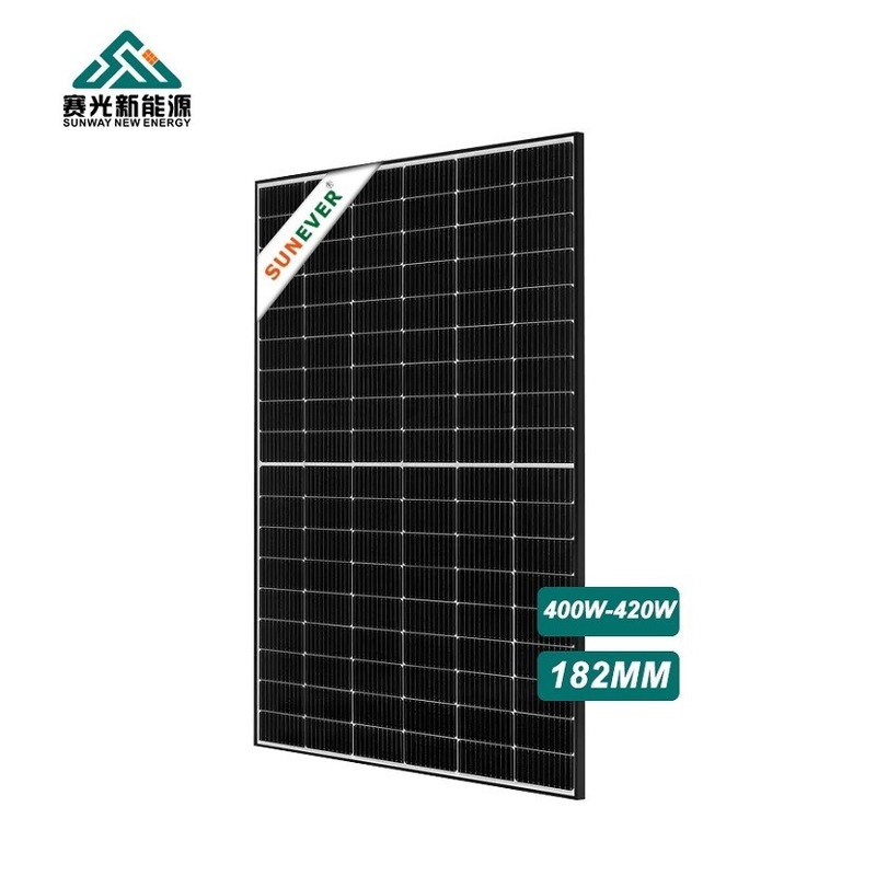 420 Watt 182*91mm effiziente Solarzellen mit 3 Umgehungsdioden 30/35mm Rahmen