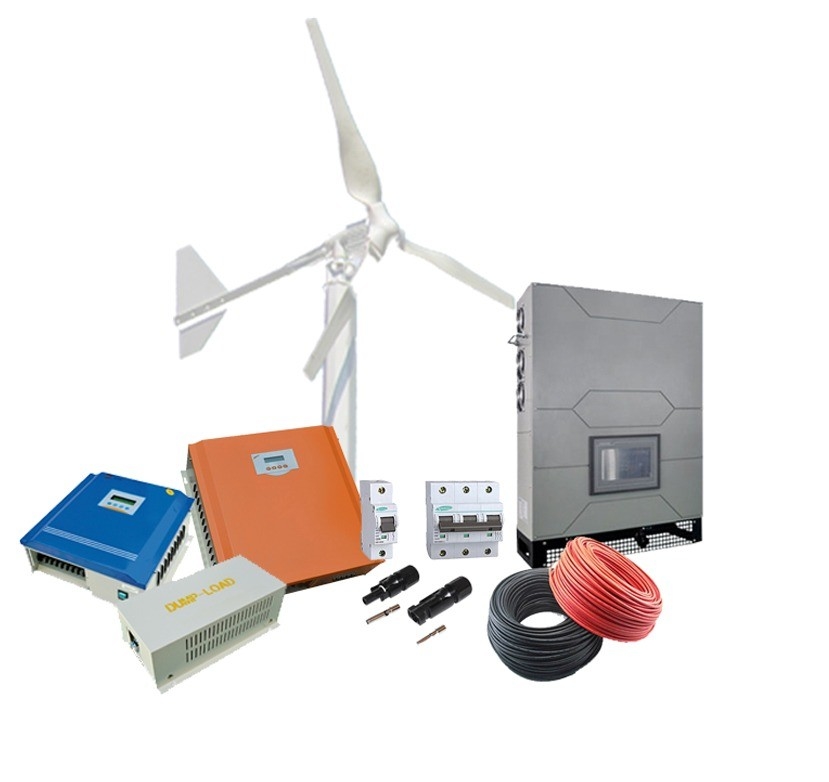 CE-zertifizierter 3-phasiger Windgenerator mit einer Leistung von 10 kW für Windkraftanlagen im Netz