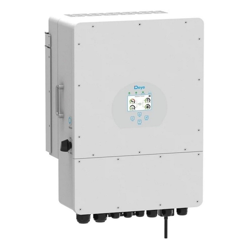 Custom 10kw 60v Hybrid Solar Inverter 40-60V Batterie Spannung 2 Mal Spitzenleistung