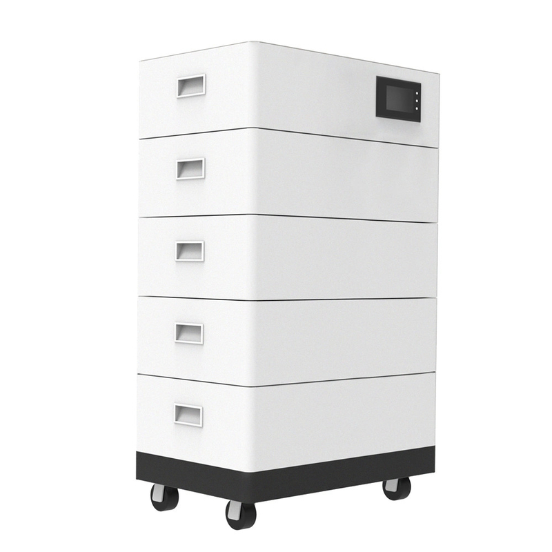 48V 100ah 200ah Stapelbare Li-Ion-Batterie-Modul für Inverter abgestimmt zu Hause Energiespeicher