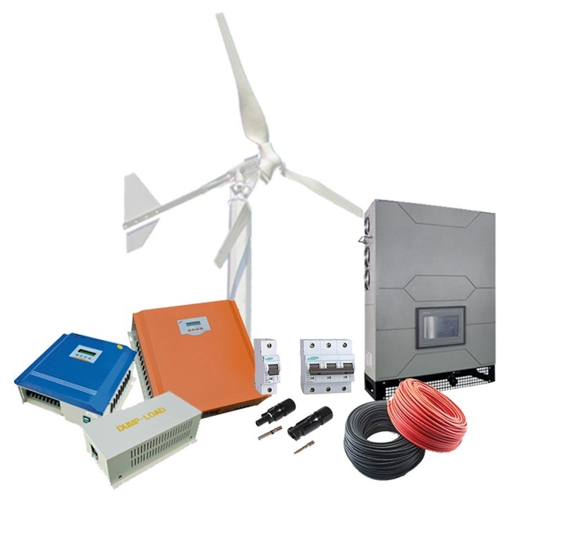 Wind-Solar-Hybrid-Controller Der Schlüssel zu einem 5 kW / 10 kW Off-Grid-Windenergie-System