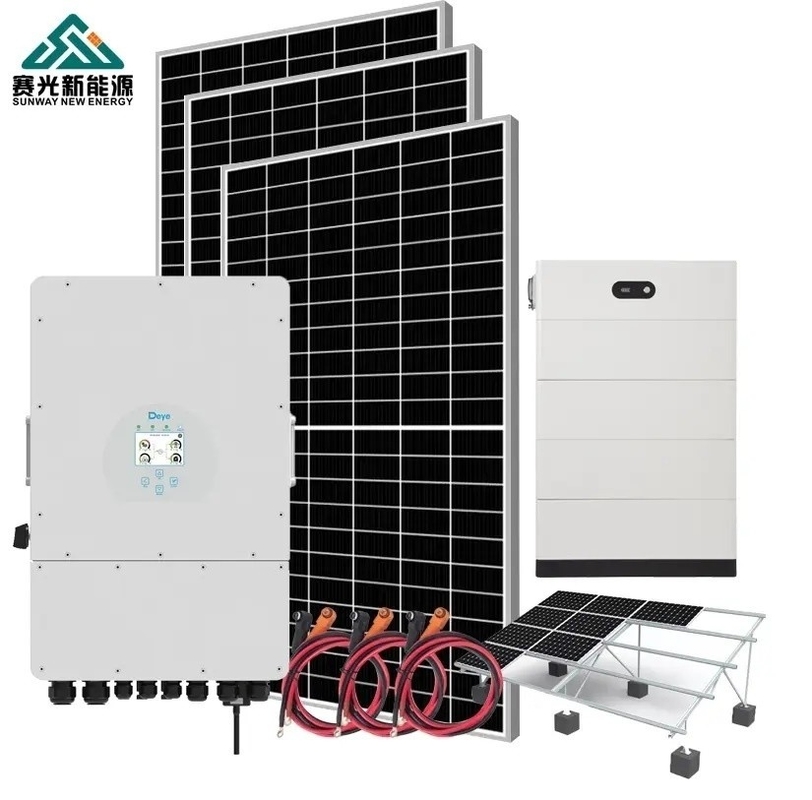 48 Vdc / 51.2 Vdc Ausgangsspannung 100 kW Solarenergiesystem für Wohnanlagen