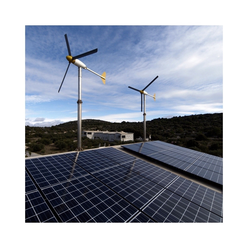 angepasste 3kw 5kw 10kw Off-Grid-Windenergieerzeugungssystem mit 50HZ Ausgangsfrequenz