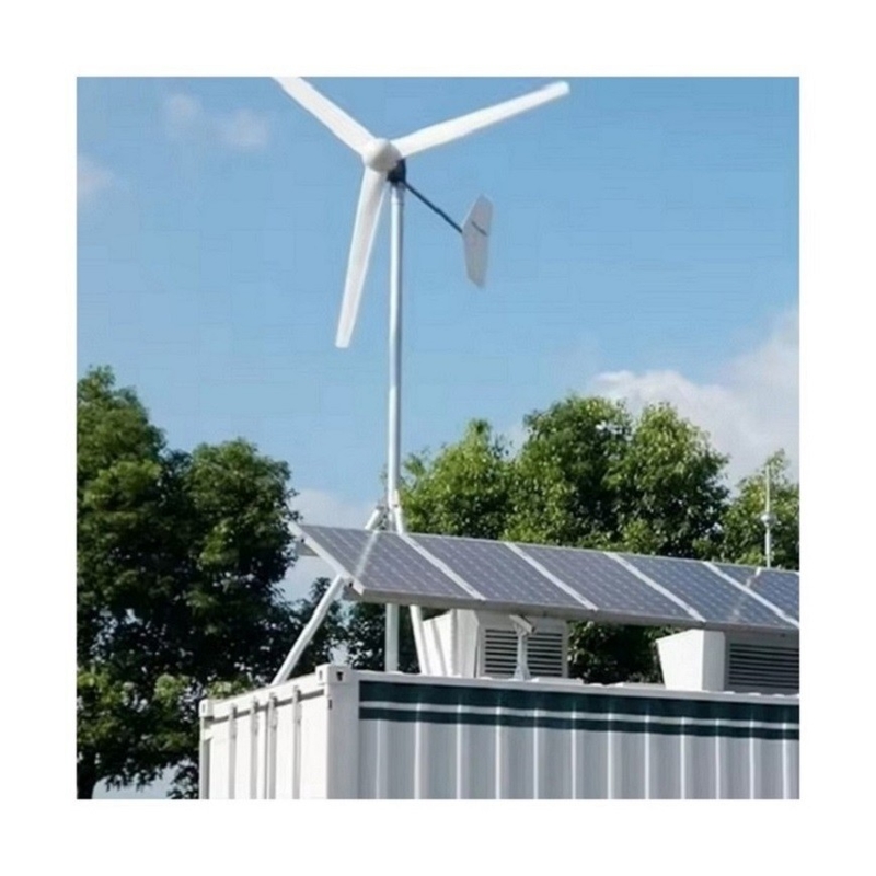 3kw 5kw 10kw Off-Grid Heim Wind Solar Hybrid-Stromversorgungssystem und langlebige Gel-Batterie