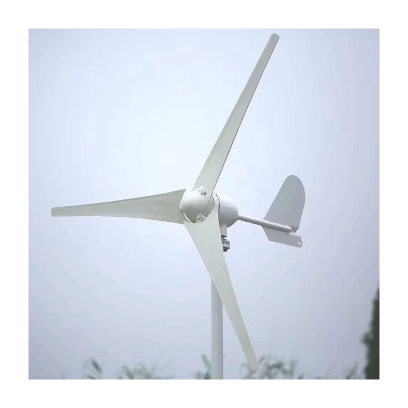 3Kw / 5Kw / 10Kw Hybrid-Windenergieerzeugungssystem mit verstärkten Glasfaserblättern