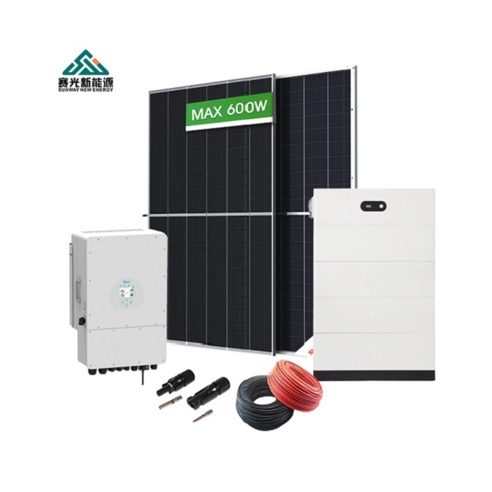 10 kW Photovoltaik-Kit 10 Kw-Solarsystem mit CE/RoHS/UN38.3/MSDS-Zertifikat