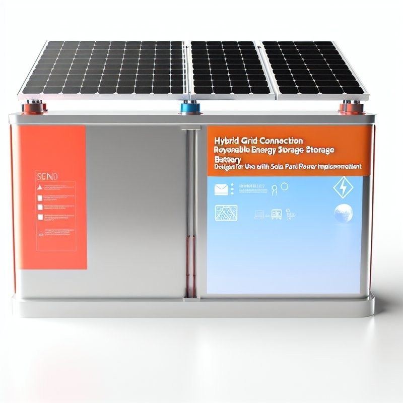Hybridnetzverbindung Erneuerbare Energiespeicherbatterien für die Implementierung von Solarzellen