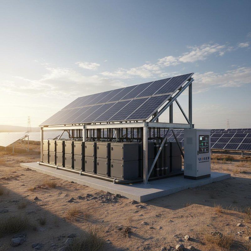 Solaranlage-Stromquelle Solaranlagen-Speicherstand-Installationsmodus Energiemanagementsystem für große Solarprojekte