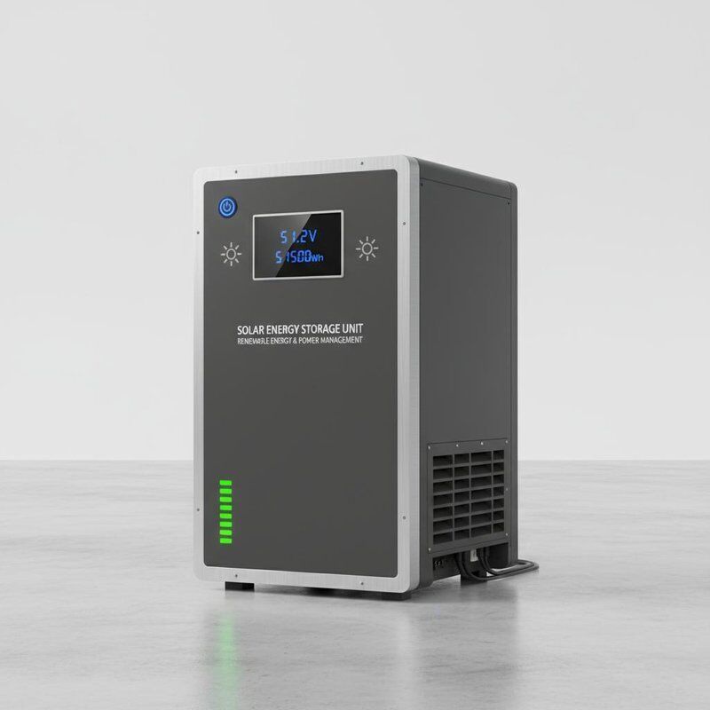 51,2-V-Solar-Energiespeicher mit einer Nennenergiekapazität von 5100 Wh, ideal für erneuerbare Energieprojekte und Energiemanagement