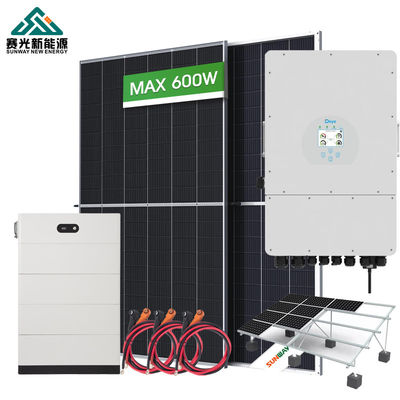 10kw 12kw Solarhybridgenerator Off-Grid Hybrid Solarsystem