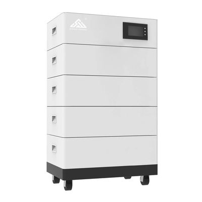 Hybridnetzanschluss Stackbare LiFePO4 Solarbatterie 5KWH 10KWH 15KWH 20KWH für Zuhause