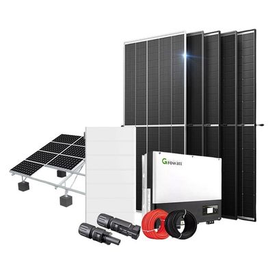 Off-Grid 8000w Hybrid-Photovoltaik-System 5kw Hybrid-Solarsystem