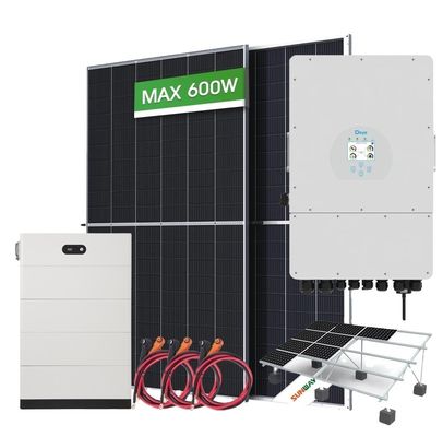 10kw 3 Phase 20kw Hybrid Solarsystem 220v/380v Ausgangsspannung