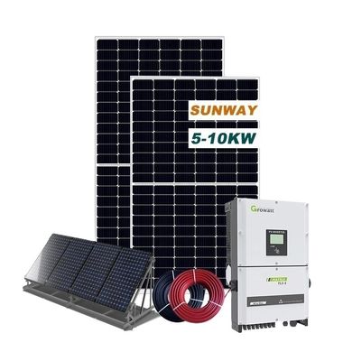 220VAC 10kw Solarenergiesystem für Zuhause Handelsvorteile 50HZ