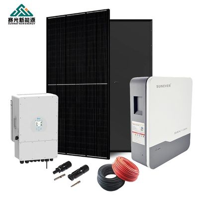 410-700 Watt Hybrid-Solarenergiesystem
