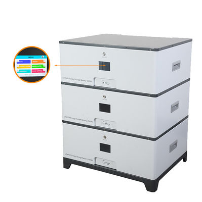 Hochleistungs-stapelbare Lithium-Eisen-Batterie 5kW 10kW 100Ah 200Ah 6000 Zyklen Lebensdauer