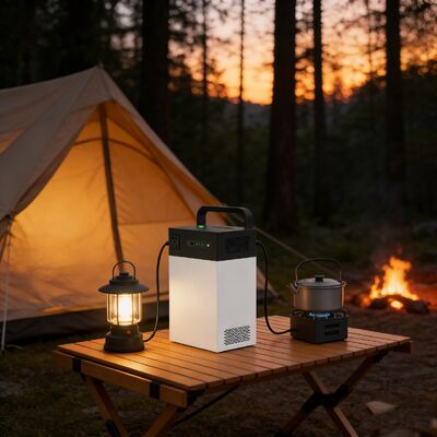 All-in-One Solarstromsystem 1004,8 Wh 500 W – Lithium-Eisen-ESS mit dualen Lademodi & Indoor-Outdoor-Vielseitigkeit